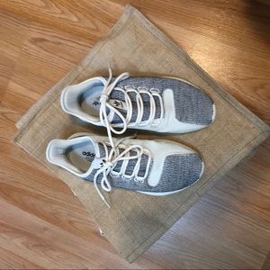 Adidas | Tubular Gray and Off White Sneakers